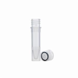 Biologix 0.5ml screw cap microtubes, clear, 81-0056