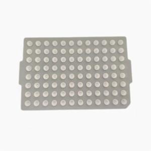 Biologix 96 Round Deep Well Silicone Sealing Mat 2.0ml, Can be Punctured, 02-2296