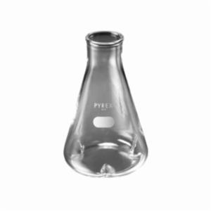 Corning PYREX 125mL Narrow Mouth Erlenmeyer Flask with Baffles 4450-125