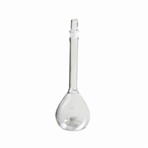 Corning PYREX 250mL Class A Certified and Serialized Volumetric Flasks, with Glass Standard Taper Stopper 5680-250