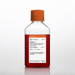 Corning 500 mL DMEM (Dulbeccos Modification of Eagles Medium) [+] 4.5 g/L glucose, L-glutamine, sodium pyruvate 10-013-CV