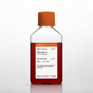 Corning 500 mL RPMI 1640, 1x [+] Corning glutagro™, phenol red 10-104-CV