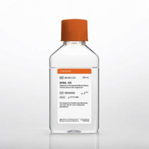 Corning 500 mL DPBS (Dulbeccos Phosphate Buffered Saline), 10x [-] calcium, magnesium 20-031-CV