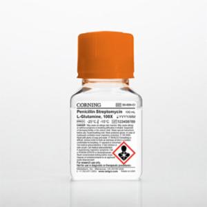 Corning 100 mL Penicillin-Streptomycin-L-Glutamine, 100x [+] 29.2 mg/mL L-glutamine 30-009-CI