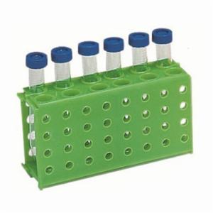 Heathrow Scientific LLC 4-Way Tube Rack, Green HS29022C