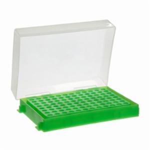 Heathrow Scientific LLC 96-Well PCR® Tube Rack, Green HS23461D