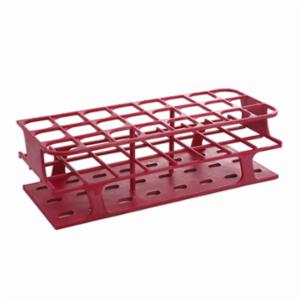 Heathrow Scientific LLC OneRack® Tube Rack Full POM 30mm 24-Place, Magenta HS27515D