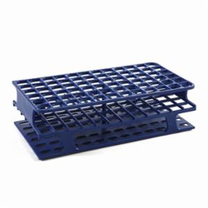 Heathrow Scientific LLC OneRack® Tube Rack Full PP 13mm 72-Place, Blue HS27551B