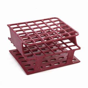 Heathrow Scientific LLC OneRack® Tube Rack Half POM 16mm 36-Place, Magenta HS27502D