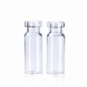 LabPRO QuickFit Clear Glass Crimp Vial 2ml, Flat Base, 11mm Crimp Vial Wide Opening, 5000pcs/ctn LPQV5152