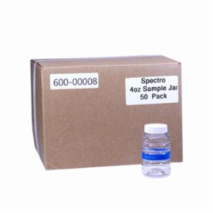 Spectro Scientific Spectro Certified Sample Bottle, PET, 120 ml (4 oz), Package of 50 600-00008