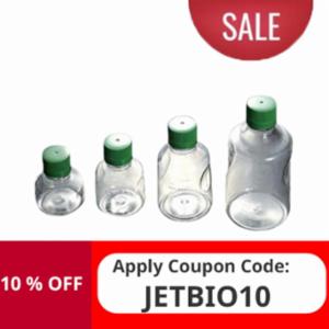 Jetbio Solution Bottles, GPPS, PP, 250ml CTF010250