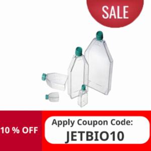 Jetbio Tissue Culture Flasks, Standard Type Suitable for adhesion cell after surface treament, 850ml