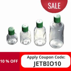Jetbio Solution Bottles, GPPS, PP, 150ml CTF010150