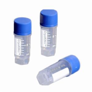 Biologix CryoKING 0.5ml vial, blue cap, side barcoded, 88-6053