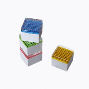 Biologix, PC Freezer Boxes, 3.75", 81-well, assorted colors, 90-9381