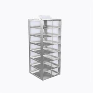 Biologix Vertical Type Freezer Rack, Stainless steel, 1*10, 99-6210