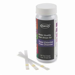 Hach Test Strip Chlorine Free And Total, 50 Items Hach 2745050 Hach Test Strip Chlorine Free And Total, 50 Items Hach 2745050