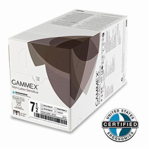 Ansell Glove Gammex Non-Latex Sensitive PF S 8, 50 Pair ANSM340007080
