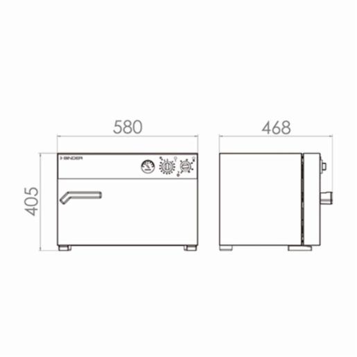 Binder Series B Classic.Line - Standard-Incubators with mechanical adjustment B 28 230V 9010-0002