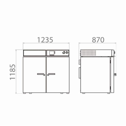 Binder Series M Classic.Line - Drying and heating chambers with forced convection and advanced program functions M 400 9010-0204