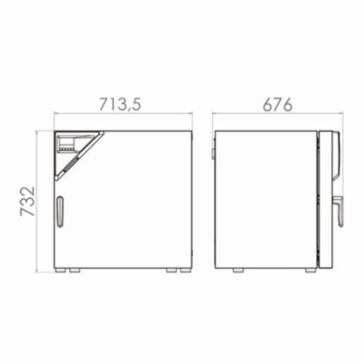 Binder Series FD Avantgarde.Line - Drying and heating chambers with forced convection FD 115 9010-0305