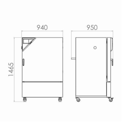 Binder Series KBF - Constant climate chambers with large temperature / humidity range KBF 240 230V  9020-0322