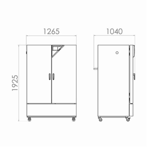 Binder Series KBF - Constant climate chambers with large temperature / humidity range KBF 720