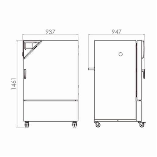 Binder Series KBF LQC - Constant climate chambers with ICH-compliant light source and light dose control KBF LQC 240 240V 9020-0333