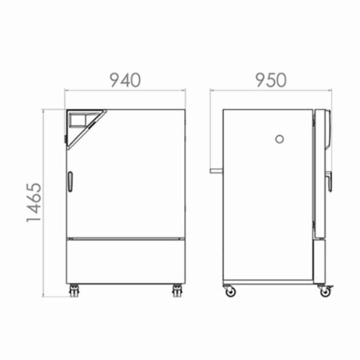 Binder Series KMF - Constant climate chambers with expanded temperature / humidity range KMF 240