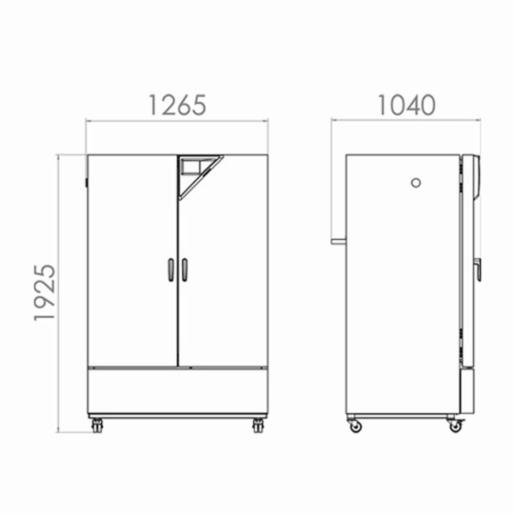 Binder Series KMF - Constant climate chambers with expanded temperature / humidity range KMF 720 230V 9020-0345