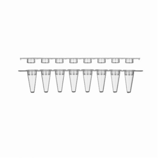Biologix 0.2ml, 8-strip PCR Tubes with Strip Caps, 60-0088