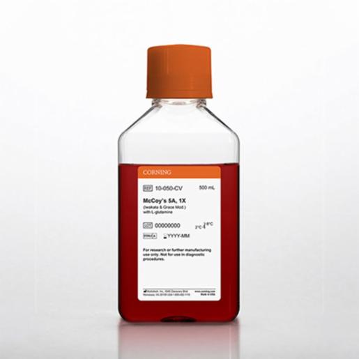 Corning 500 mL McCoys 5A (Iwakata "&" Grace Modification) [+] L-glutamine 10-050-CV