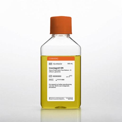 Corning 500 mL Insectagro Sf9 Serum-Free/Protein-Free Medium, 1x [+] L-glutamine 13-410-CV