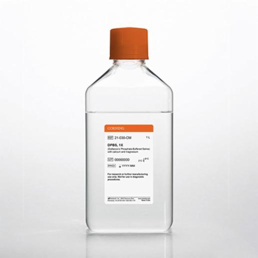 Corning 1 L DPBS (Dulbeccos Phosphate Buffered Saline), 1x [+] calcium, magnesium 21-030-CM