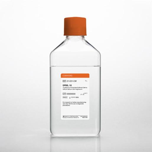 Corning 1 L DPBS (Dulbeccos Phosphate Buffered Saline), 1x [-] calcium, magnesium 21-031-CM