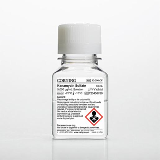 Corning 50 mL Kanamycin Sulfate, Liquid 30-006-CF