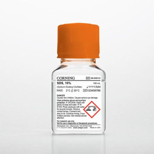 Corning 100 mL SDS (Sodium Dodecyl Sulfate) 46-040-CI