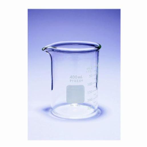DWK Beaker Low Form Pyrex Heavy Duty Glas 400ml, 12 Items BIBB1003-400