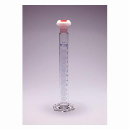 DWK Cylinder 500ml Mbl Cl.B Borosilicate Pe Stop Blue, 2 Items BIBBCRC312