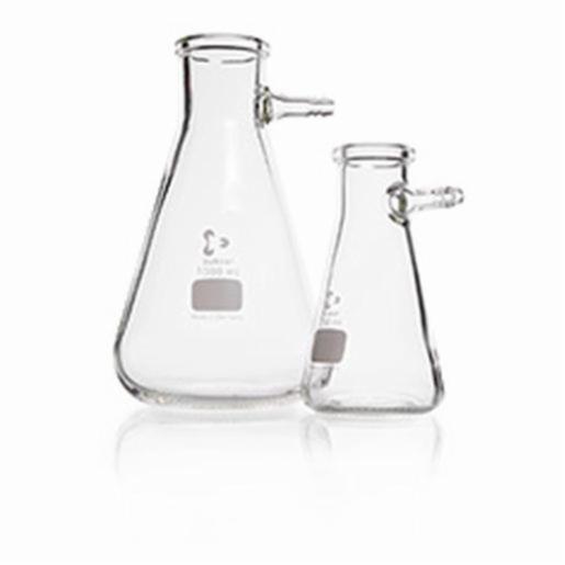 DWK Flask Filtering Erlenmeyer 250ml Diameter 85mm, Height 155mm, With Glass SCOT212013602