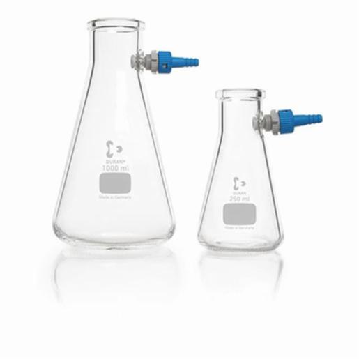 DWK Flask Filtering Erlenmeyer 1L Keck Assembly Set, 10 Items SCOT212045458
