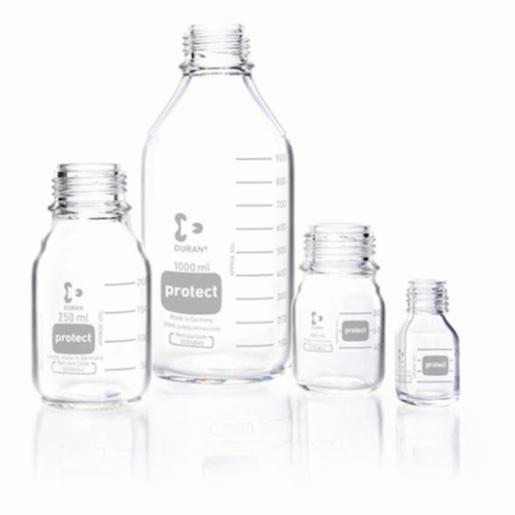 DWK Lab Bottle 1L Clear Duran Protect Gl4 No Cap, 10 Items SCOT218055401