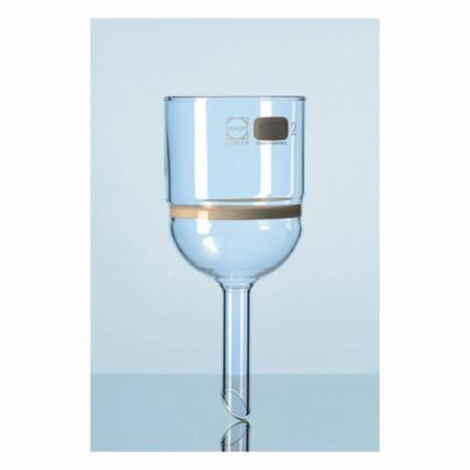 DWK Filter Funnel 125ml 17D Porosity4 60mm, 1 Each SCOT258522402