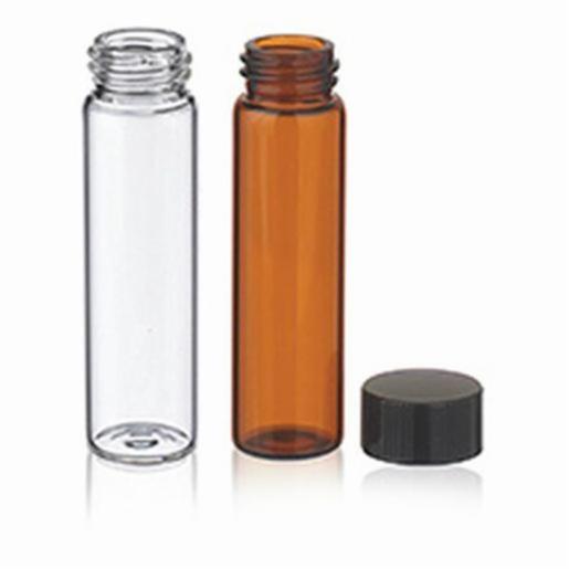 DWK Vial E-C 8ml Amber 17 x 63mm With Black 15-425 Cap, 200 Items WHEA224754