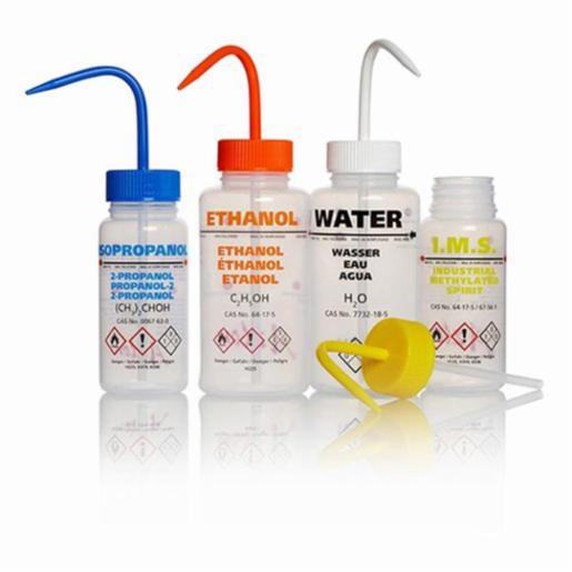 DWK Wash Bottle 500ml I.M.S. Yellow Ldpe, 5 Items AZLOWGW540PML