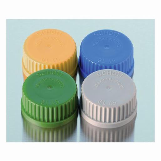 DWK Screw Cap Pp W/Lip Seal Blue Gl25, 10 Items SCOT292391307
