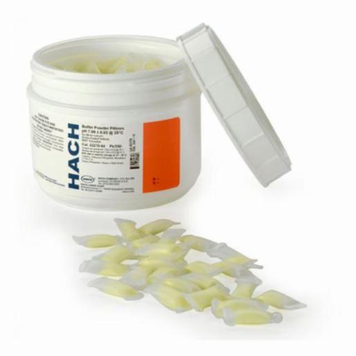 Hach Buffer pH 7.00 Powder Pillows Yellow Colored, 250 Items Hach 2227064