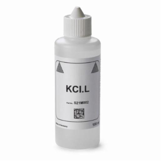 Hach Filling Solution, Reference, Saturated Kcl (Kcl.L), 100 ml Hach S21M002