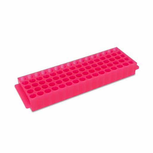 Heathrow Scientific LLC 80-Well Microtube Rack, Pink HS29025D